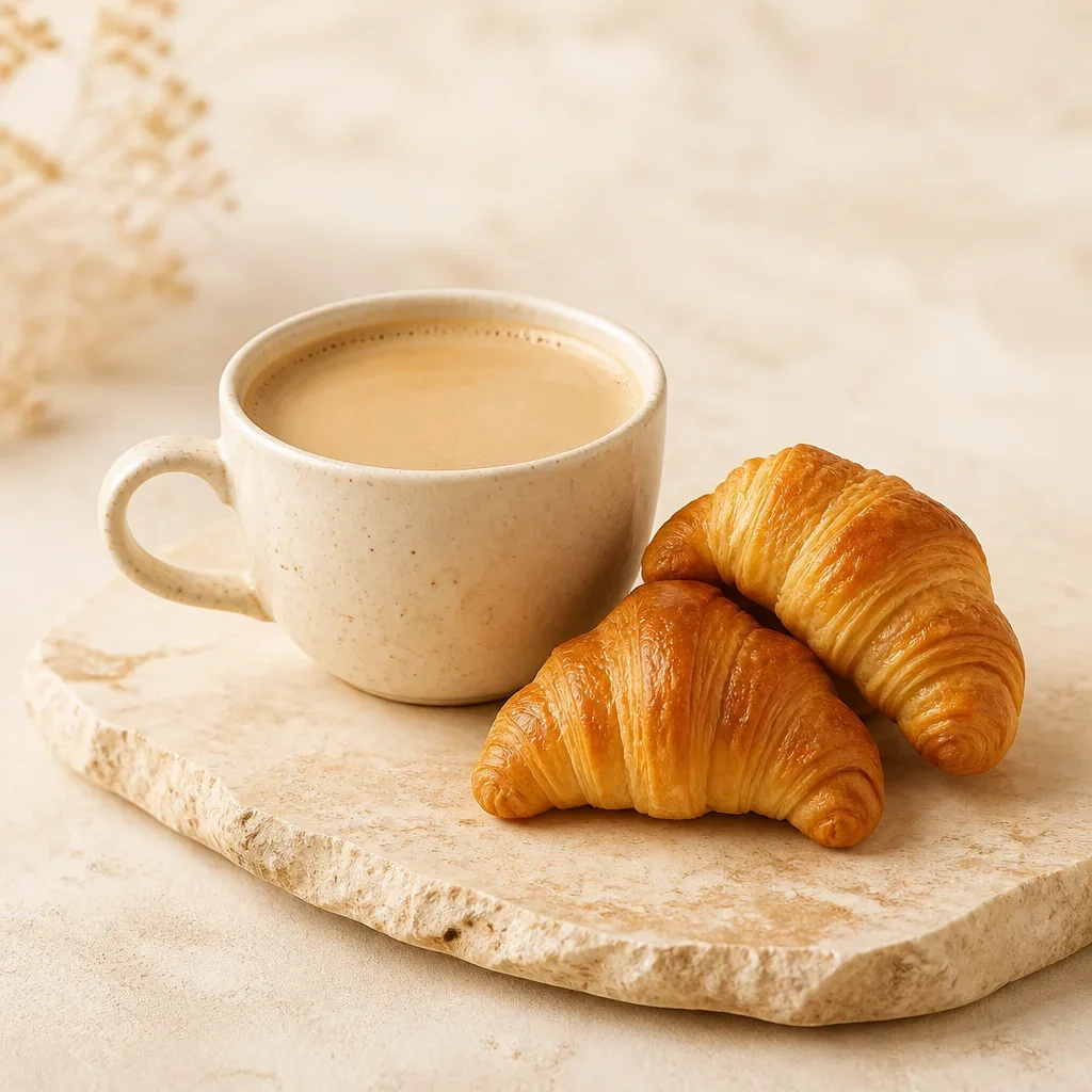 Cafe con leche 2 medialunas